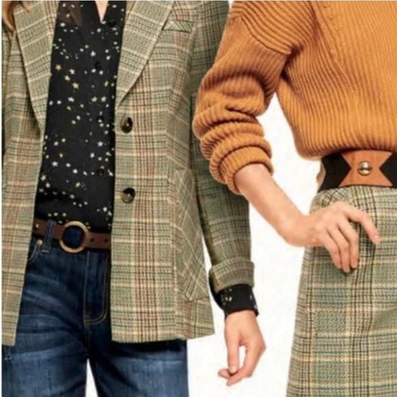 Cabi, Pastime Plaid Tailored Suit, size Medium - Picture 2 of 16